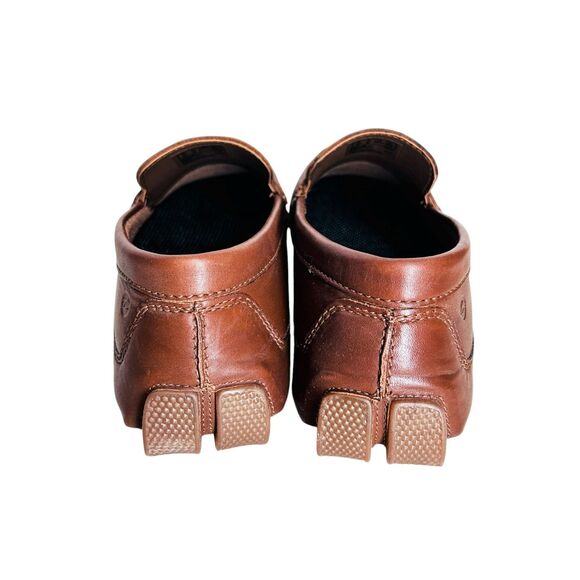 Clarks Collection Mens Shoes Size 11 Brown Leather Driving Loafers NICE Current - Picture 4 of 10